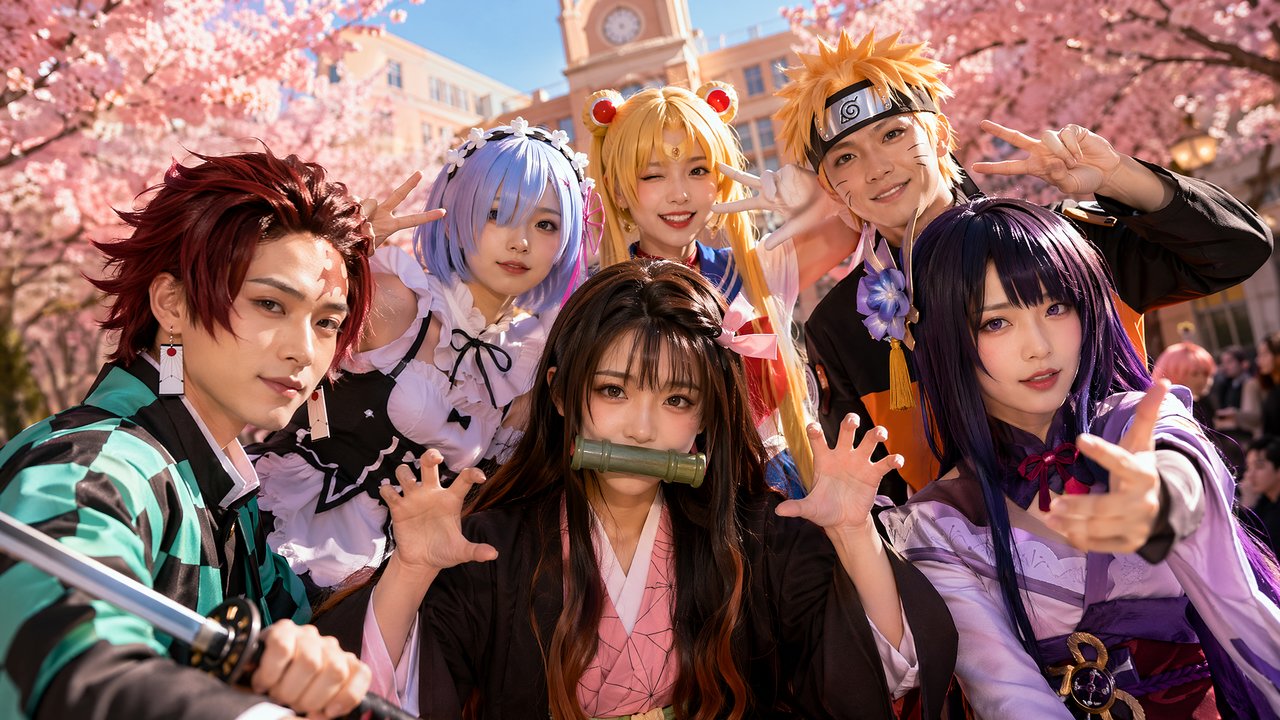 校花 二次元亚文化：Cosplay大赏